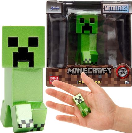 Jada Toys Minecraft Metalowa figurka kolekcjonerska Creeper Potwór 6 cm