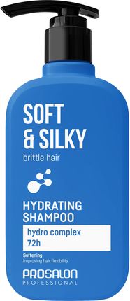 Prosalon Soft&Silky Nawilżający Szampon Do Włosów 375 ml
