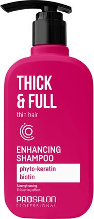 Prosalon Thick&Full Wzmacniający Szampon Do Włosów 375 ml