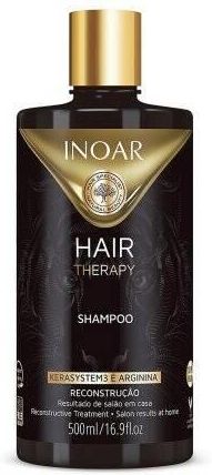 Inoar Hair Therapy Shampoo Szampon Naprawia I Wzmacnia Włókno Włosa Głęboko Nawilża Włosy 500 ml