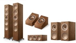 Kef R11 Meta + R3 Meta + R2 Meta + R8 Meta Orzech