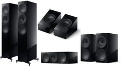 Kef R5 Meta + R3 Meta + R6 Meta + R8 Meta Czarny