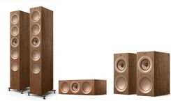Kef R11 Meta + R3 Meta + R6 Meta Orzech
