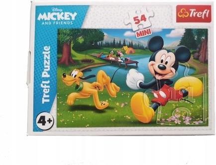 Puzzle mini 54 el. Trefl Myszka Mickey 19715