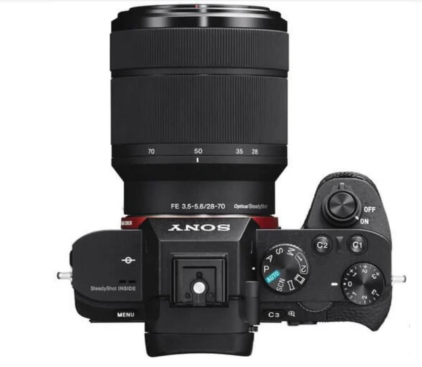Sony ソニー α7II + FE 28-70mm F 3.5-5.6 Aparat cyfrowy Aparat Sony A7II + FE 28-70mm F3.5-5.6 + Torba Sony