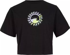 Zdjęcie O Neill Damska Koszulka Z Krótkim Rękawem O Neill Wow Cropped T Shirt 1850087 19010 Black Out M - Lublin