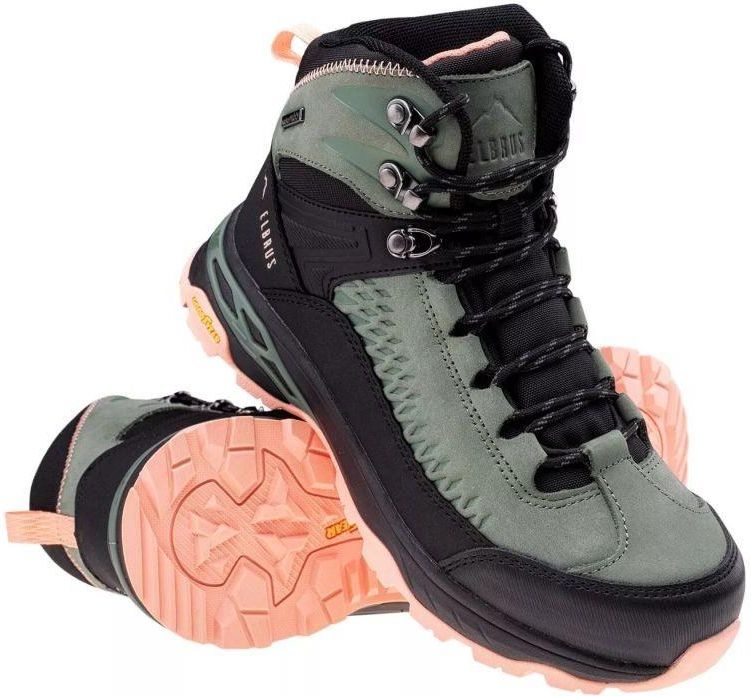 Buty trekkingowe Elbrus Engen Mid Wp Gr W 92800555459 Czarny