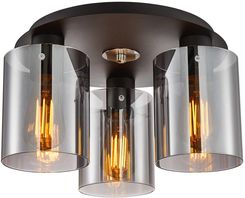 Zdjęcie Italux SPL-5581-3SC-BK-SG Oprawa sufiowa Sardo - Nowe Warpno