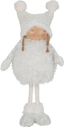 Intesi Figurka Dekoracyjna Dziewczynka Śnieżynka 42Cm 307028