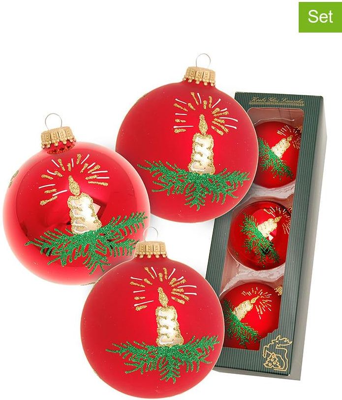 Krebs Glas Lauscha - Decorazione natalizia/decorazione per albero di