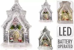 Zdjęcie Koopman Dekoracja Świąteczna Led Świąteczny Lodowy Domek 27 Cm 2907137715 - Sępólno Krajeńskie