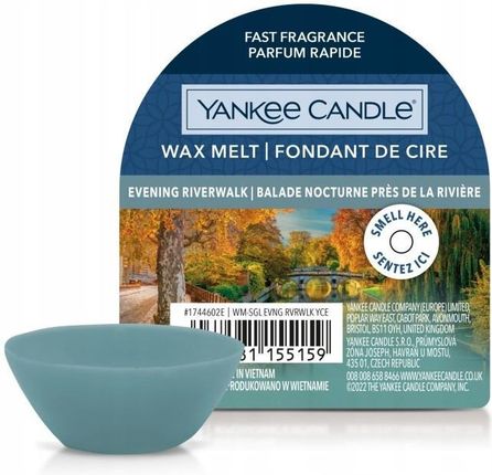 Yankee Candle Evening Riverwalk Wax Melt Single Świeca Zapachowa 22 G