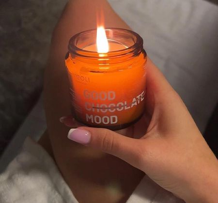 Veoli Botanica Wegańska Świeca Do Masażu Good Chocolate Mood 100Ml - zdjęcie 3