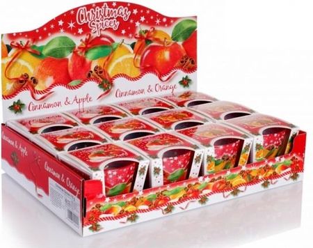 Bartek Candles Świeca Zapachowa W Szkle Christmas Spices 115G