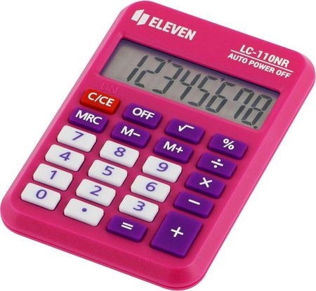 Citizen Eleven Kalkulator Kieszonkowy Lc110Nr-Pk Różowy (LC110NRPK)