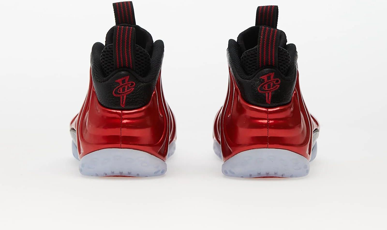 black white and red foamposites