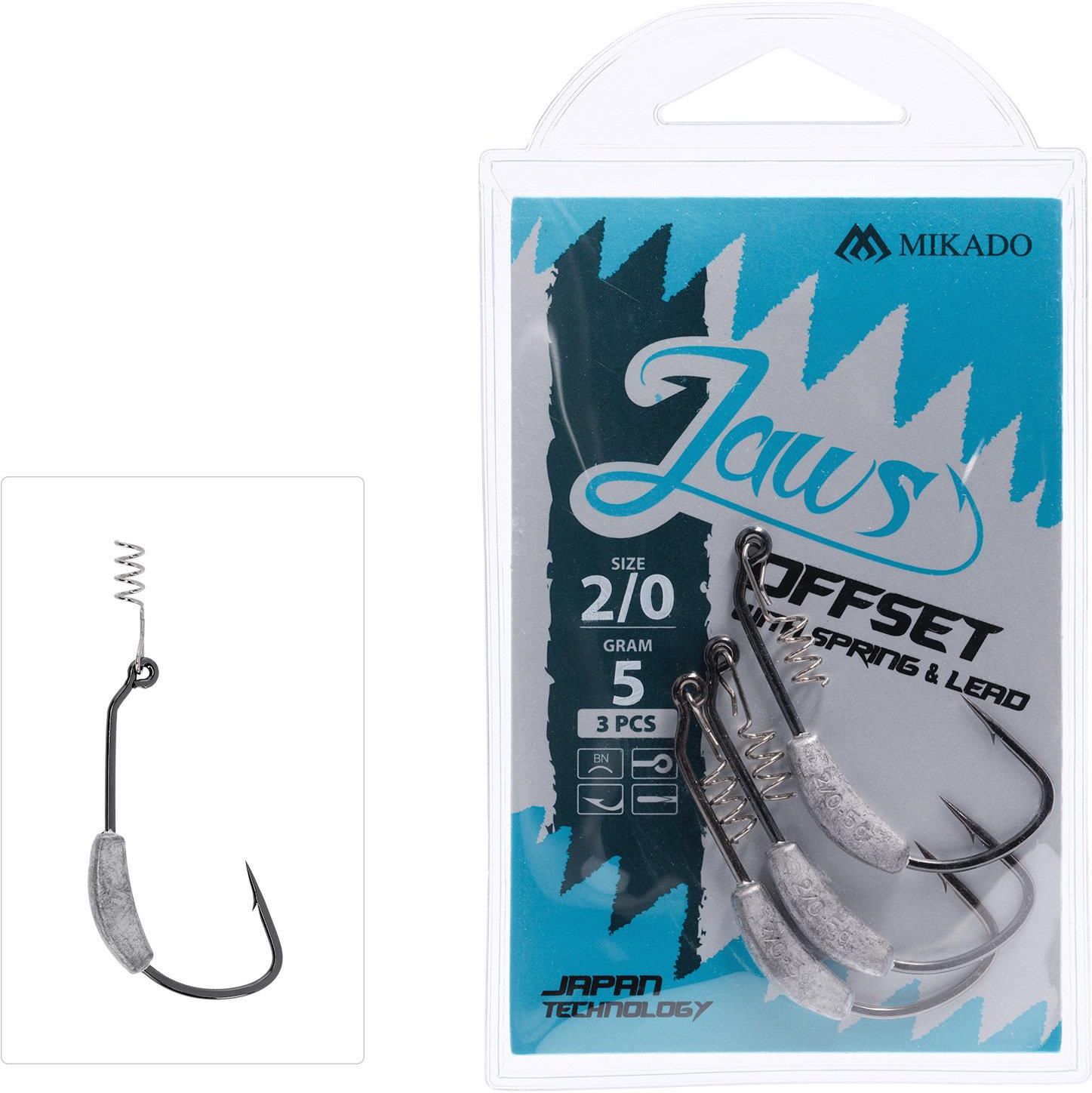 Gancio A Spirale Mikado JAWS Per Cambio Rapido Esche – Lotto Da 3/4 Pezzi