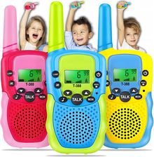 Galaxia Walkie Talkie Dla Dzieci 3Szt. Łoki Toki Krótkofalówki Zestaw Duży Zasięg