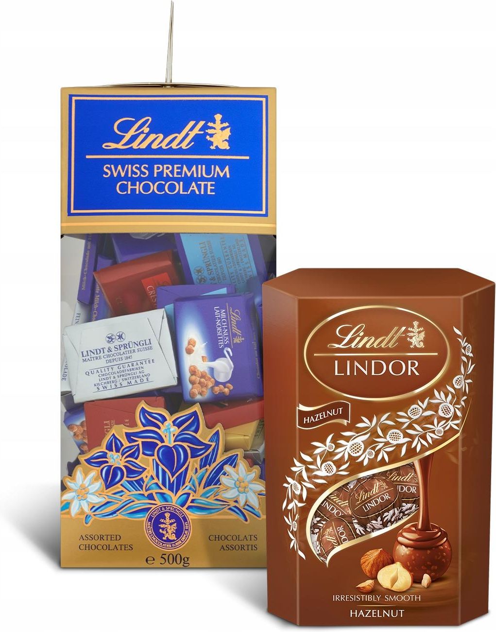 Lindt Zestaw Słodyczy Czekoladki 500g Praliny Lindor Orzech Laskowy 200g Ceny I Opinie Ceneopl 5795