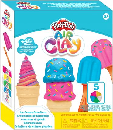Play-Doh Air Clay Ice Cream Creations Zróbmy Lody Zabawka Kreatywna
