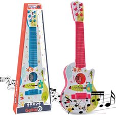 Woopie Gitara Akustyczna Dla Dzieci Czerwona 55Cm