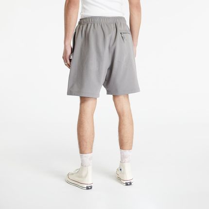 Shorts Nike Solo Swoosh Men's French Terry Shorts Flat Pewter/ White