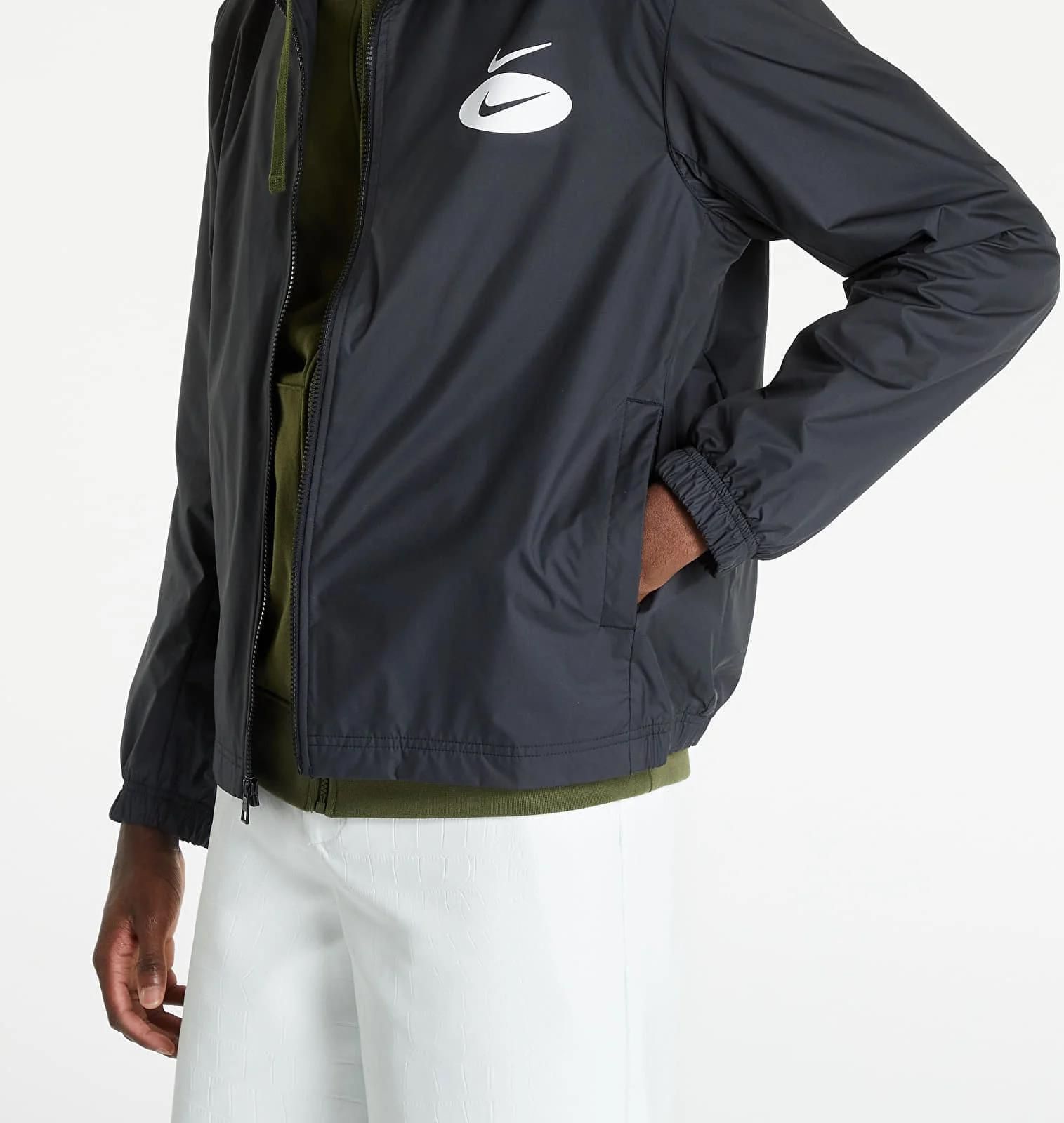 Nike NSW Swoosh League Men's Woven Lined Jacket Black/ Black/ Summit