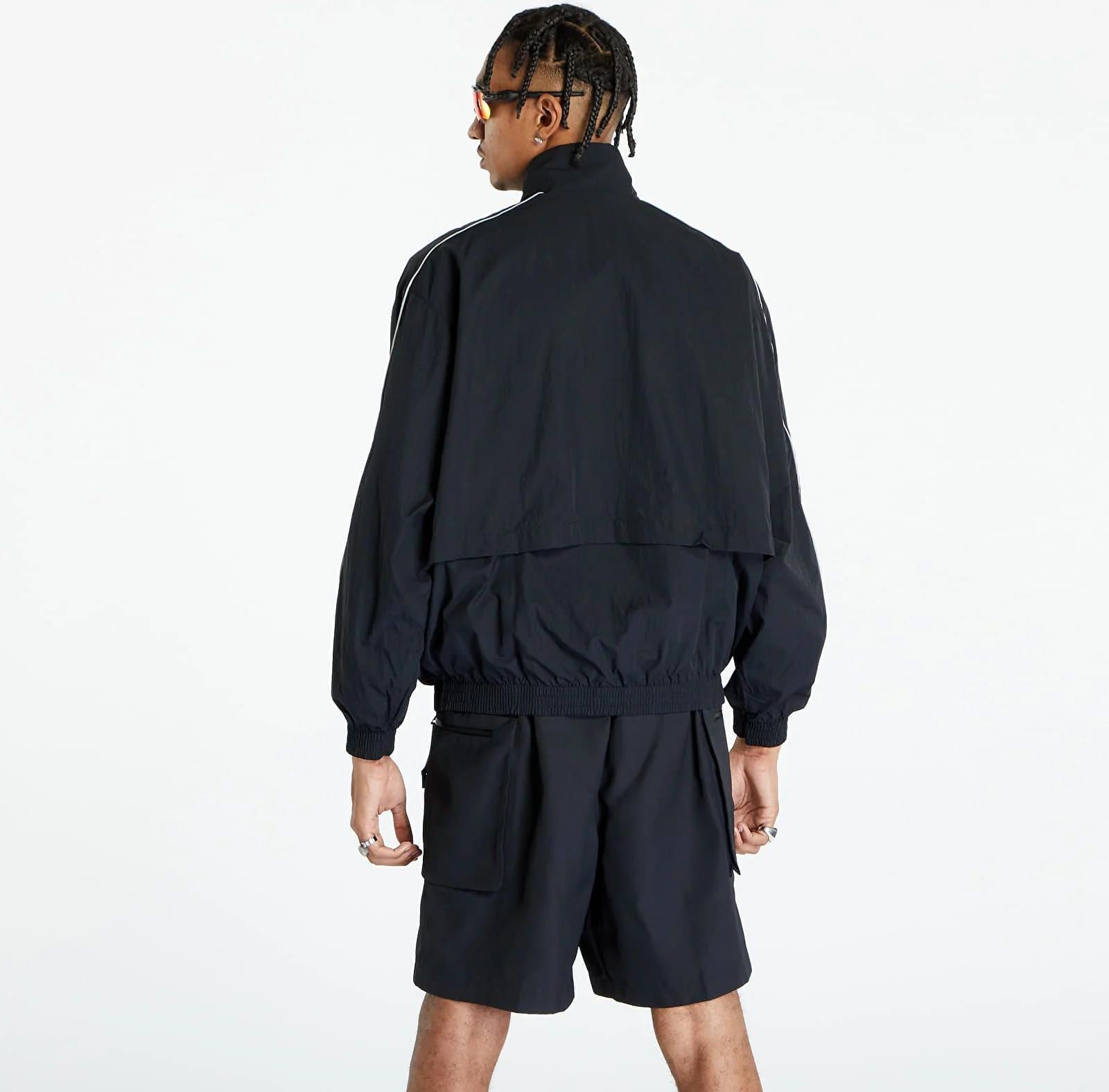 Nike Solo Swoosh Woven Tracksuit Jacket Black/ White - Ceny