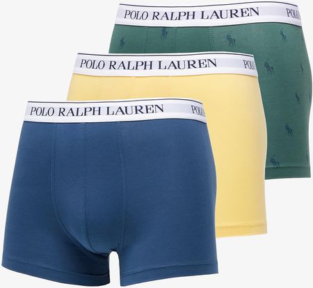 Polo Ralph Lauren Stretch Cotton Classic Trunks 3-Pack Multicolor