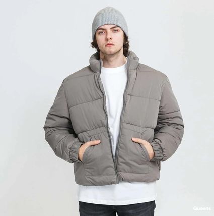 Urban Classics Cropped Puffer Jacket Grey