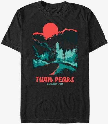 Queens Paramount Twin Peaks - Parks Poster Black