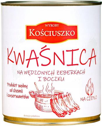 Kościuszko Kwaśnica Na Żeberkach I Boczku Danie - 840G