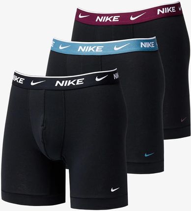 Nike Everyday Cotton Stretch Dri-FIT Trunk 3-Pack Black