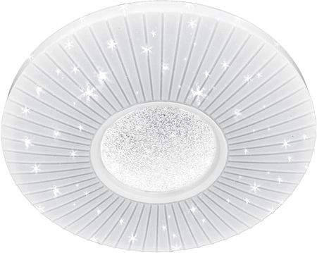 Ven Dekoracyjna Lampa Sufitowa P-6060/48 Oprawa Plafon Led 74W Z Efektem Gwiazd Biały (Venp606048)