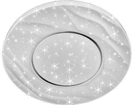 Ven Lampa Sufitowa P-6066/50 Okrągła Oprawa Plafon Led 74W Dekoracyjny Biały (Venp606650)