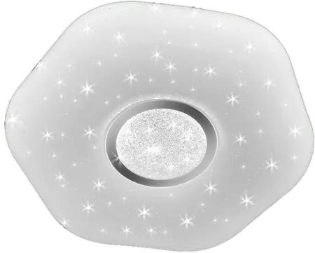 Ven Lampa Sufitowa P-9172/40 Dekoracyjna Oprawa Z Efektem Gwiazd Led 74W Plafon Biały (Venp917240)