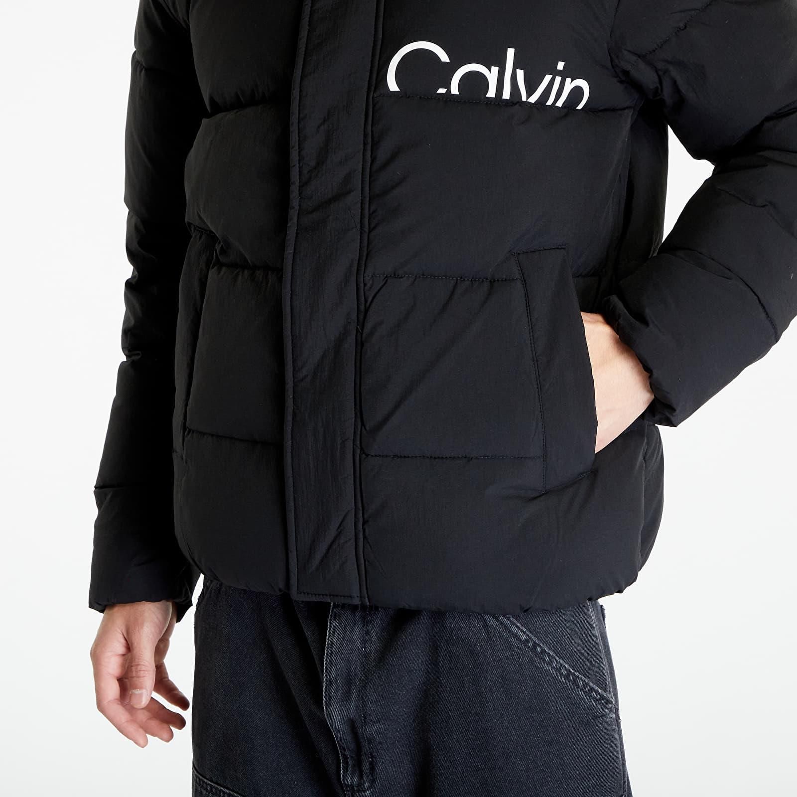 Calvin Klein Jeans Essentials Non Down Jacket Black - Ceny I Opinie ...