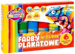 Zdjęcie Farby Plakatowe W Tubie 6 Kolorów 30Ml - Bierutów