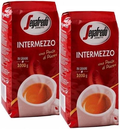 Segafredo Włoska Ziarnista Intermezzo 2X1kg