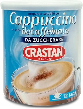 Crastan Cappuccino Bezkofeinowa  Rozpuszczalna 150g