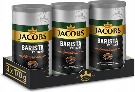 Jacobs Rozpuszczalna Barista Americano 3X155g