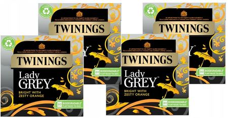 Twinings Lady Grey 4X80szt. Herbata Angielska