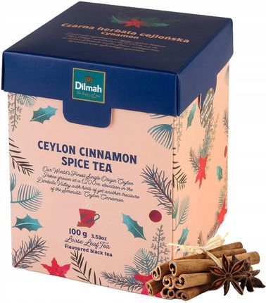 Dilmah Herbata Czarna Cejlońska Cynamon Liść 100g Ceylon Cinnamon Spice Tea