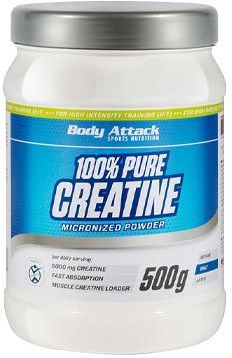 Body Attack 100% Pure Creatine 500G
