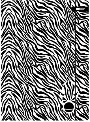 Happy Color Teczka Kartonowa Z Gumką Black&White Zebra 24X31Cm