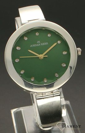 Zegarek damski srebrny sztywna bransoleta DIA-ZEG-10925-925