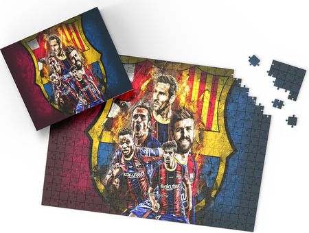 Dodo Puzzle Piłka Fc Barcelona Na Święta 110El.