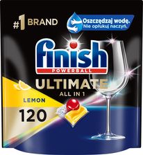 Ranking Finish Kapsułki Ultimate All-in-1 120 lemon Jakie tabletki do zmywarki? Ranking