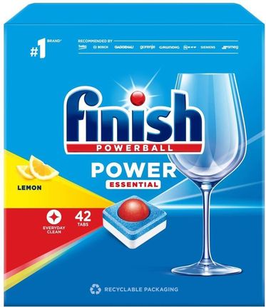 Finish Tabletki Do Zmywarek Powerball Power Essential Lemon 42Szt. (3256504)
