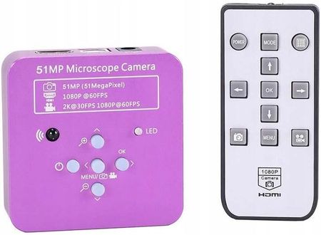 Kamera mikroskopowa Puppis Pink PRO KMPPP-HDMI-USB 51MP Seria Plantes PRO